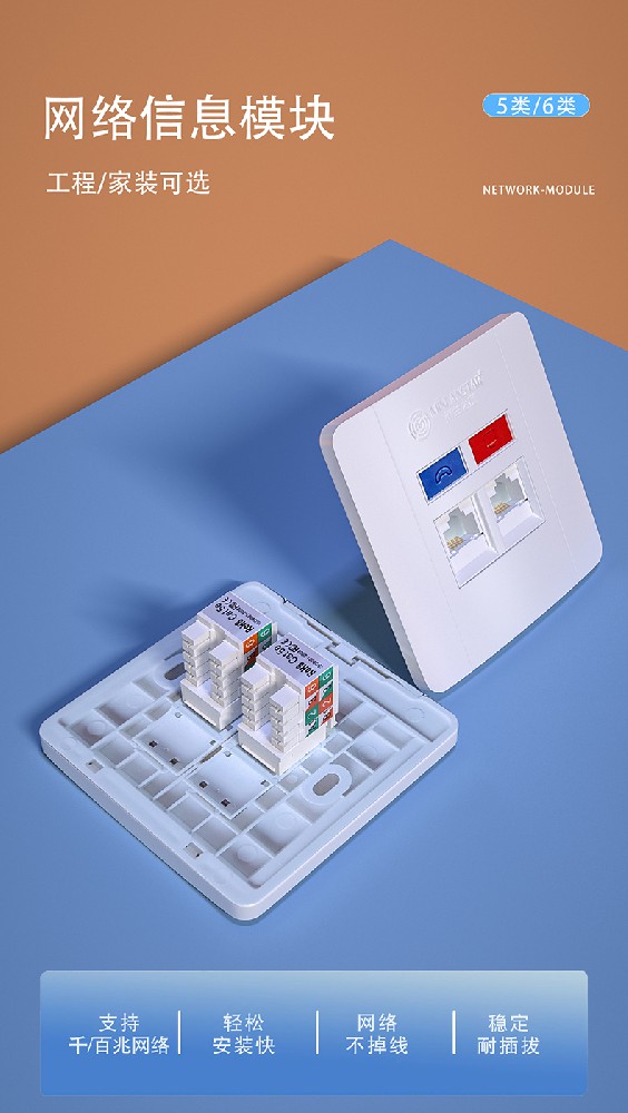 平面單口面板（升級版）	ML-M-01  /  平面雙口面板（升級版）	ML-M-02